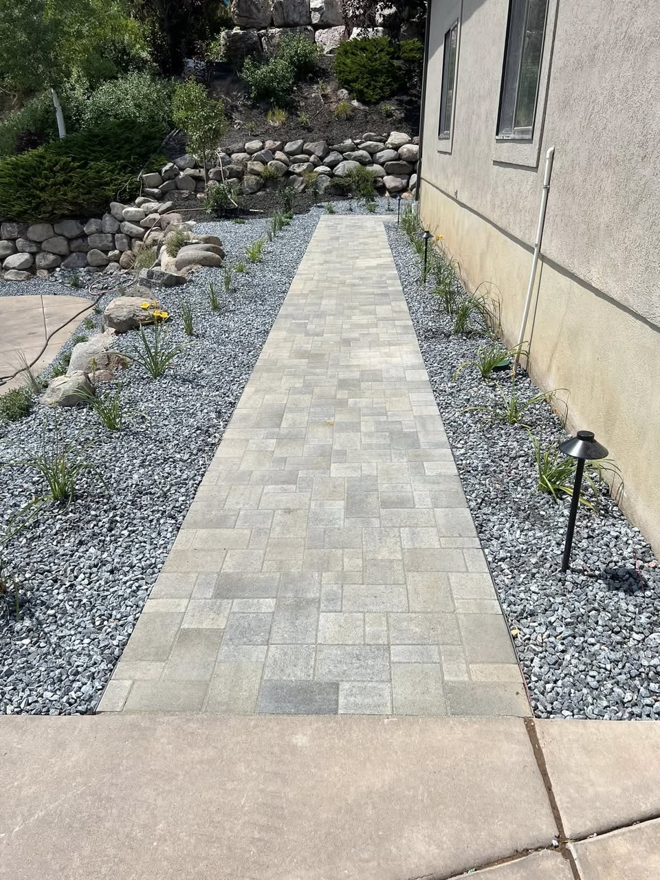 Ginger Bee Farms landscaping project